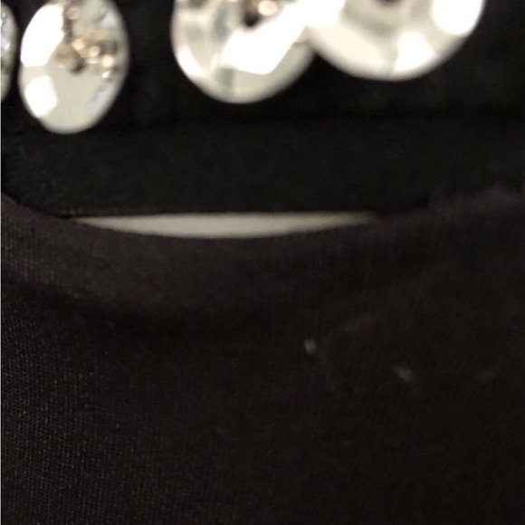 sequins vintage sequins & black ruched dress by Babe - Picture 15 of 16